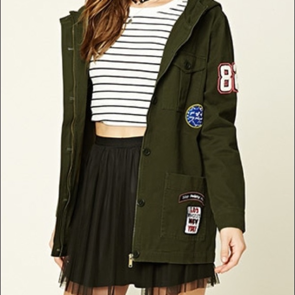 Patched Cargo Jacket